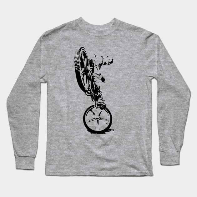 BMX 80's endo old school BMX Long Sleeve T-Shirt by CaraMia Vintage